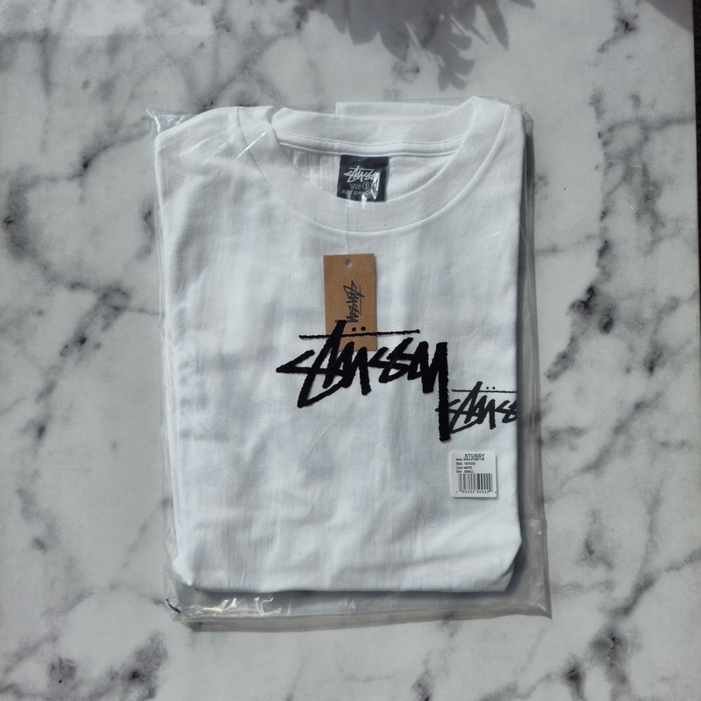 Stussy classic T-shirt white - Picture 4 of 5